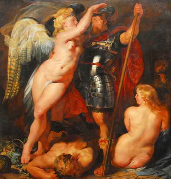Peter Paul Rubens Crowning of the Hero oil painting picture